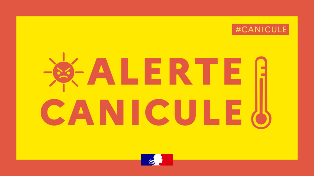 Alerte préfecture Canicule Orange