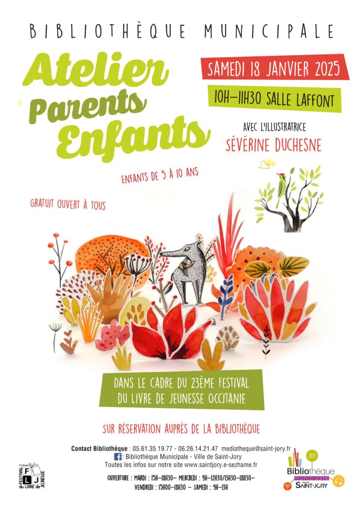 📚 Atelier parents-enfants 📚