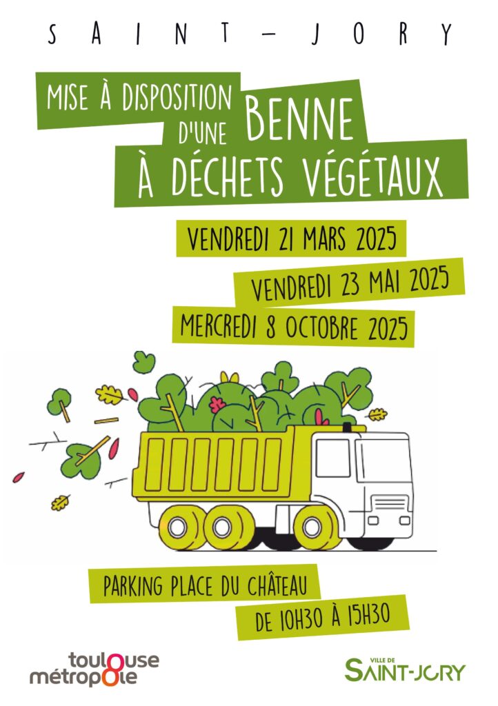 Benne à déchets végétaux ♻️🌿
