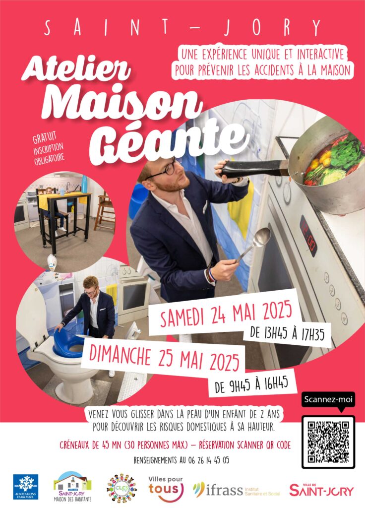 ATELIER MAISON GÉANTE 🔴