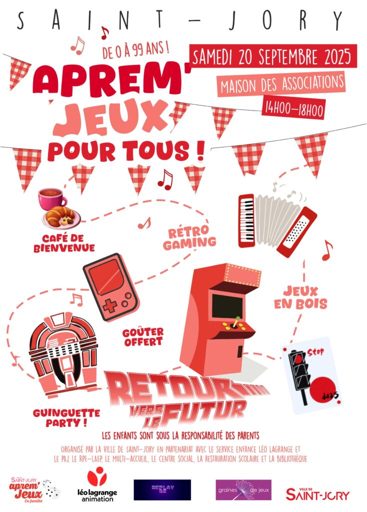 🎲👨‍👩‍👧‍👦 L'Aprem Jeux pour Tous ! - 20 septembre