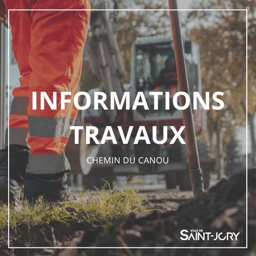 Des travaux de réhabilitation des réseaux d’eau potable et d’assainissement vont débuter au début du mois d’octobre sur le chemin du Canou, pour une durée estimée à environ 8 mois.
