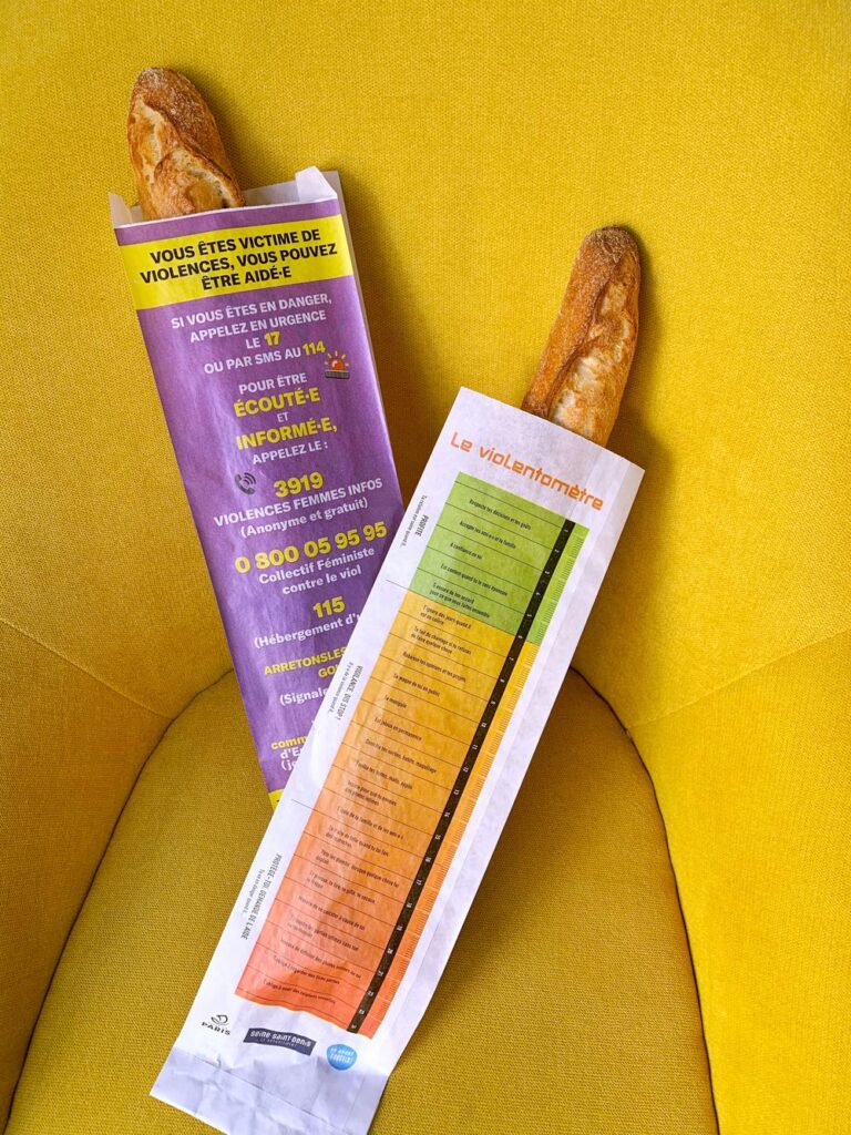 🥖 Des sacs à pain pour lutter contre les violences faites aux femmes