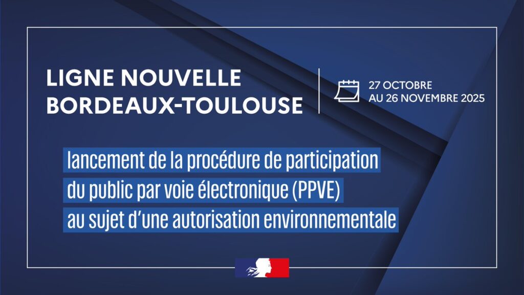 Ligne nouvelle Bordeaux-Toulouse : donnez votre avis