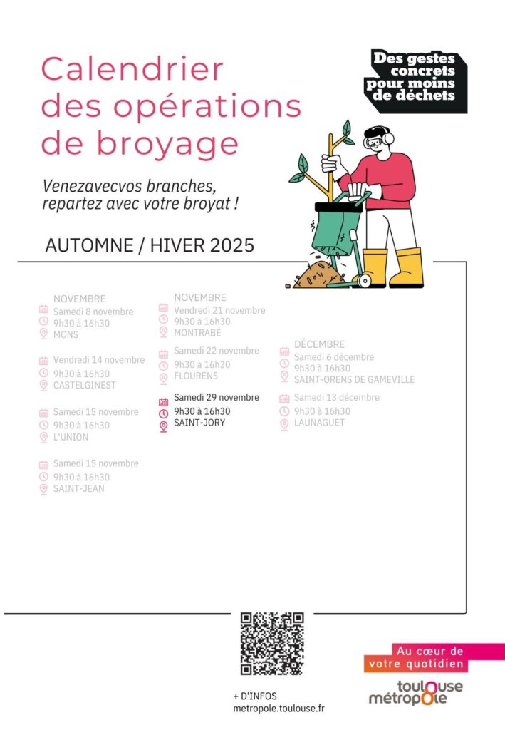 🌿 Opération Broyage – Avec Toulouse Métropole ! ♻️