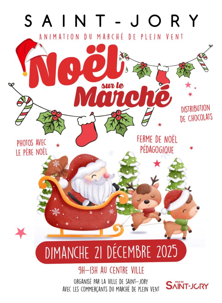 🎅 Noël sur le Marché – Dimanche21 décembre