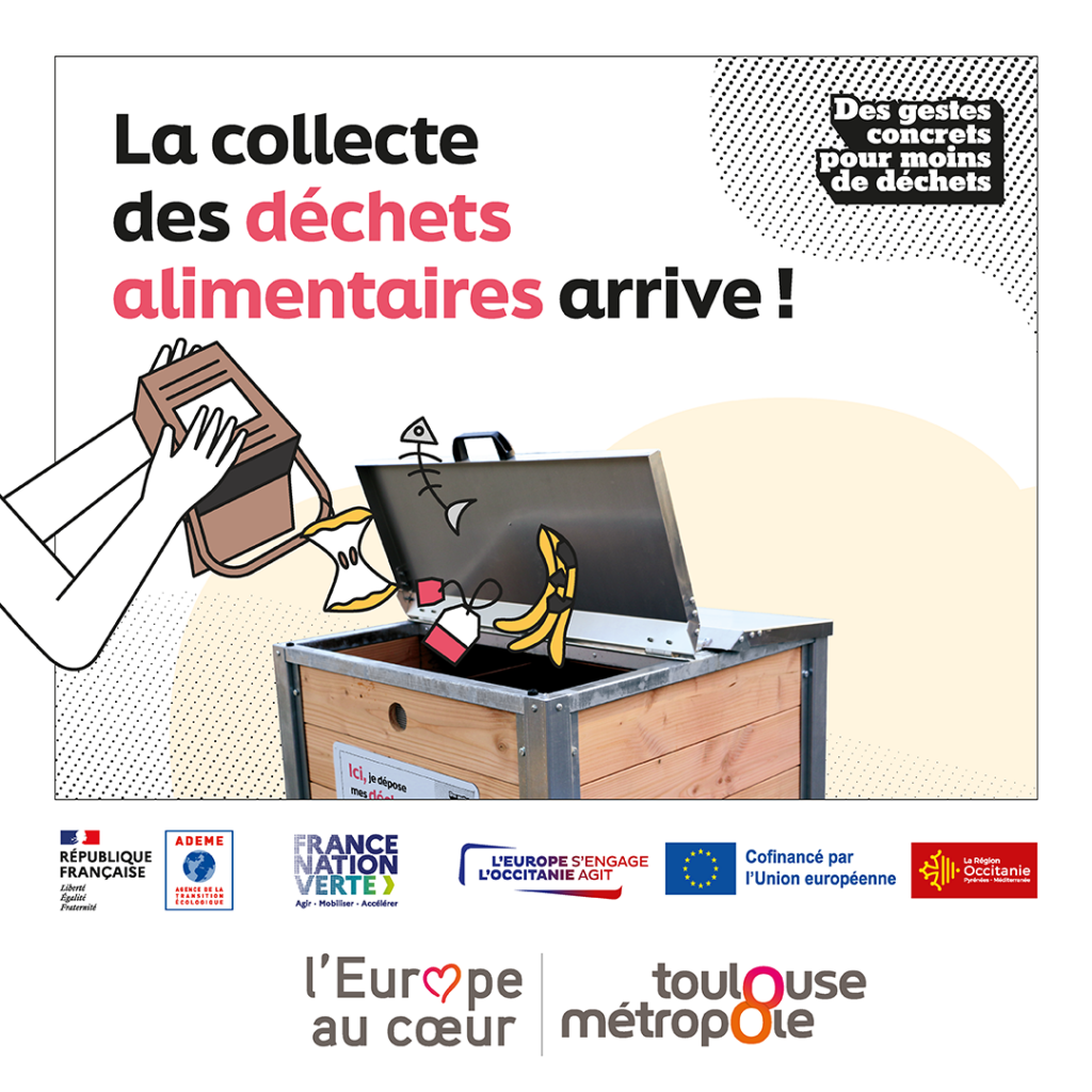 Depuis fin janvier, trois bornes de collecte des déchets alimentaires ont été installées à Saint-Jory. Dès le mois de mars, il sera également possible, pour les Saint-Joryens disposant d'un terrain, de réserver un composteur individuel.